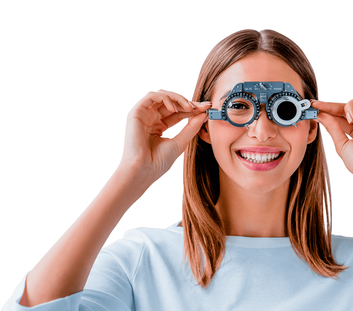 Проверка зрения взрослым