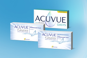 Скидка от 1000 ₽ на линзы ACUVUE® OASYS с максимальным комфортом для жизни